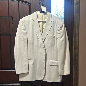 Khaki 44R Demetrios Suit Jacket